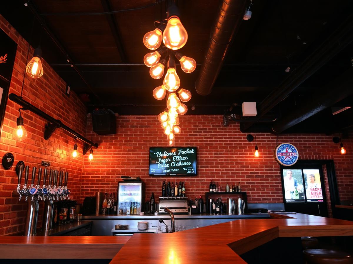 Bar interiér
